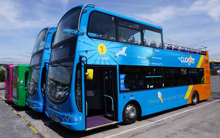 First West of England Coaster Volvo B9TL Wright 37630 & 37629